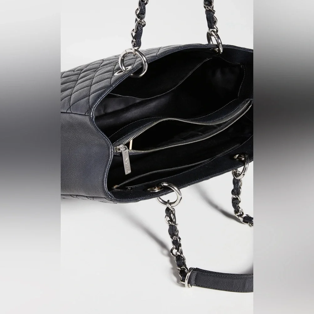 EUC-VGUC Chanel Black Caviar Grand Shopping Tote - Picture 3 of 15